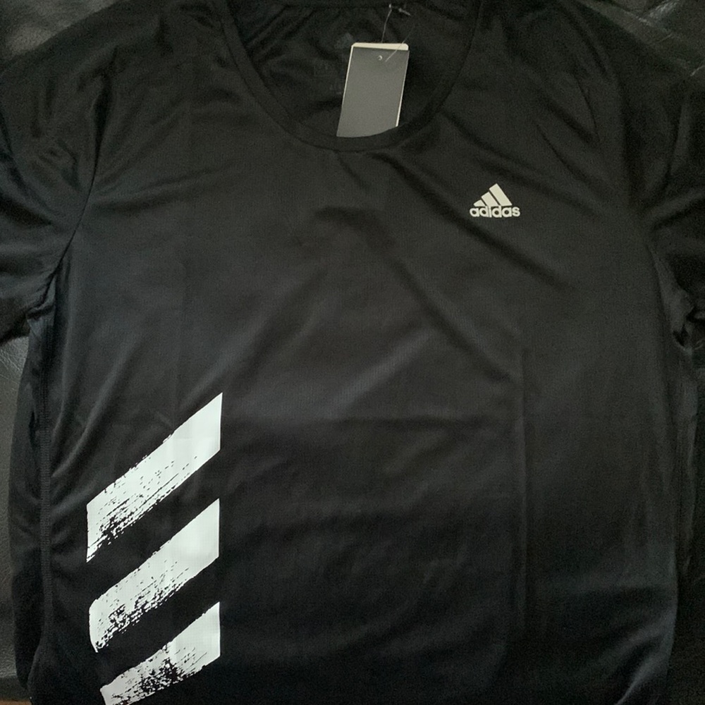 Never Worn - Adidas Black Tee